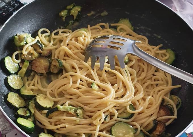 La mia "carbonara" di zucchine