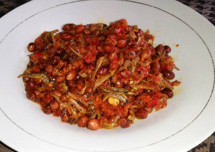 Resep Sambal Teri Kacang Oleh Khoiri Laili Ardesi Cookpad