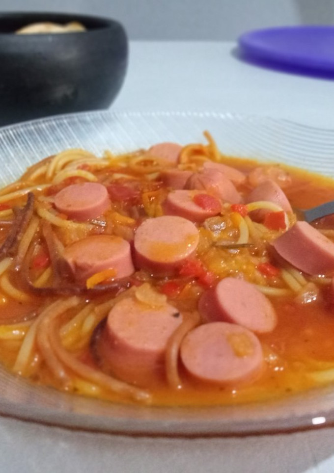 Una foto de Guiso de Salchicha