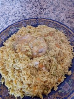 صورة لوصفة ارز بالدجاج والخضر