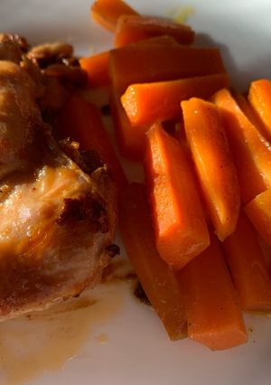 Narancsos mézes sárgarépa recept fotója