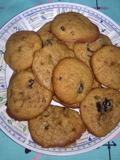 Una foto de Galletitas con pasas de uva
