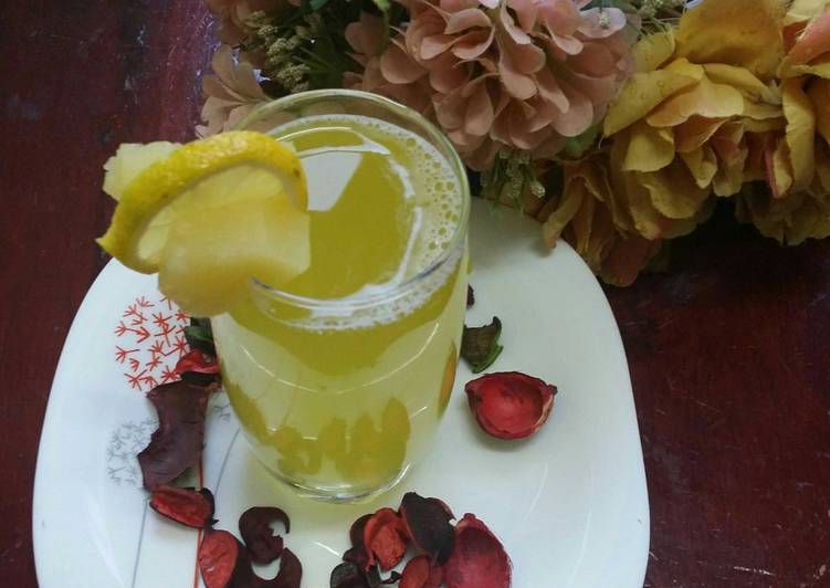 Recipe of Pineapple Lemonade in 30 Minutes for Mom