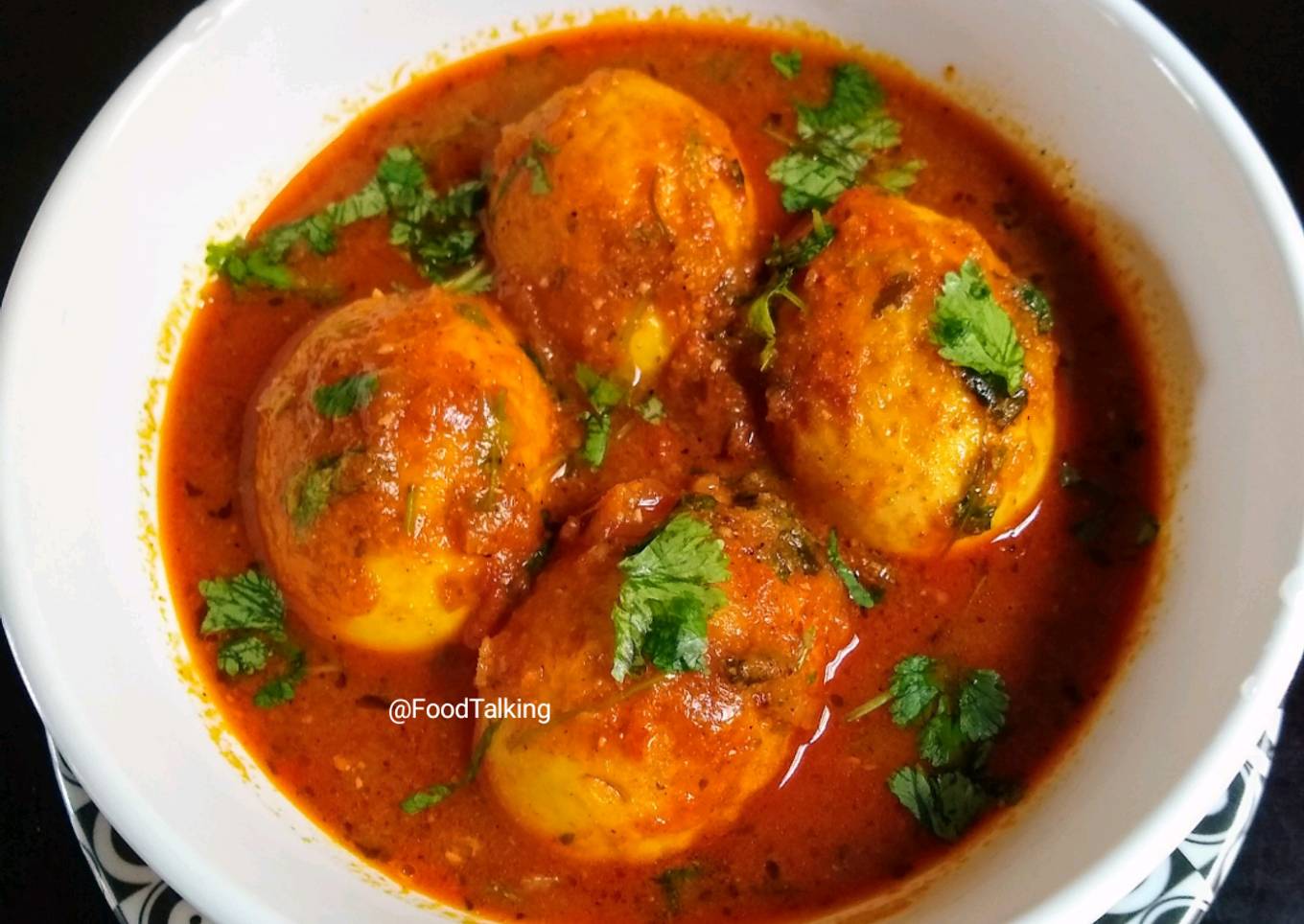 Egg Curry With Curd