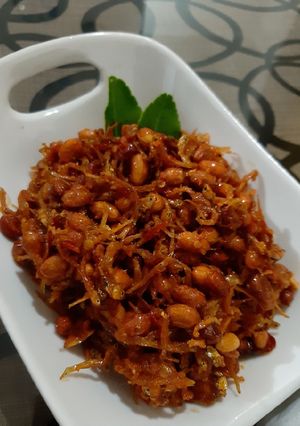Foto resep Balado teri kacang