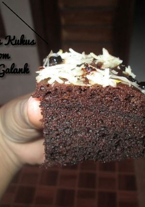 Foto resep Brownies Kukus (tanpa oven mixer) stepbystep