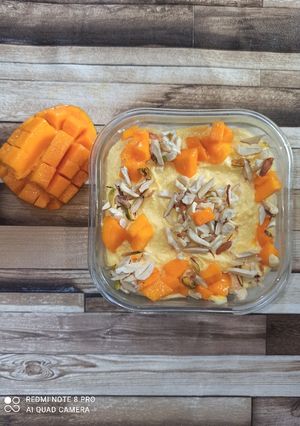 મેંગો શ્રીખંડ (Mango Shrikhand Recipe In Gujarati) રેસીપી મુખ્ય ફોટો