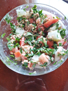 Una foto de Ensalada de atún