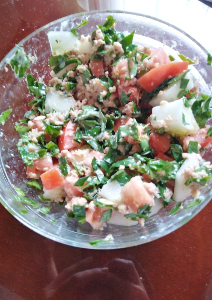 Una foto de Ensalada de atún