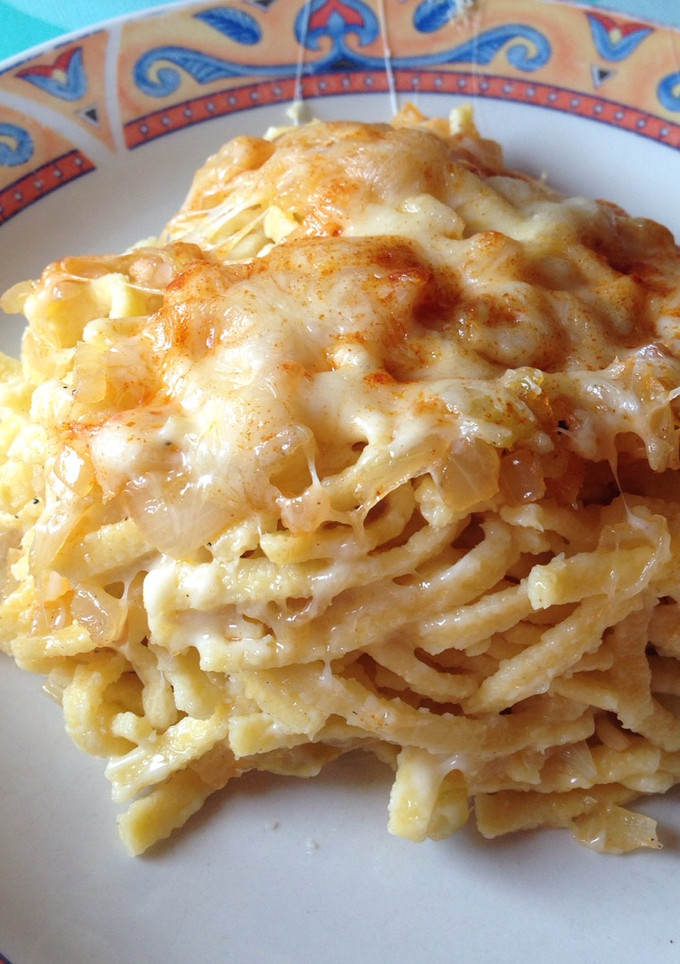A picture of Peter's Käsespätzle.