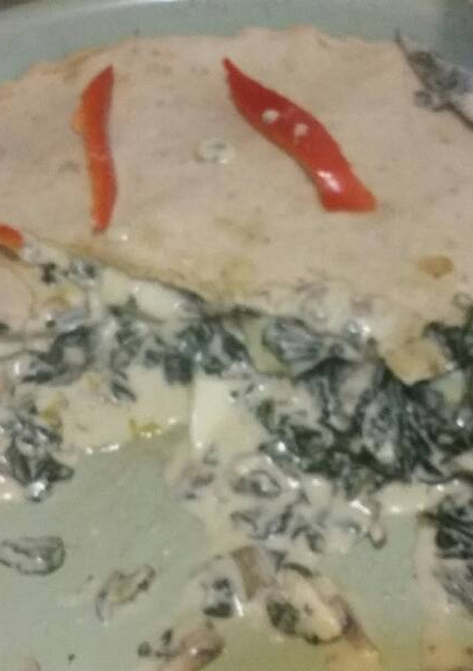 Una foto de Tarta salada de acelga