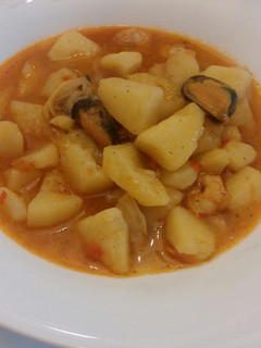 Una foto de Patatas a la marinera