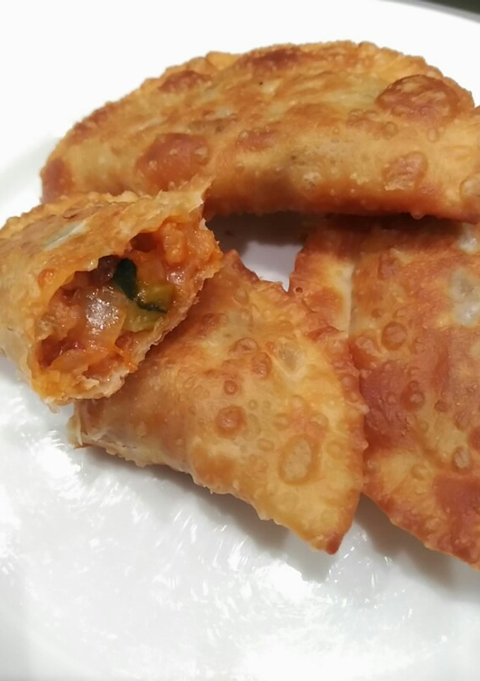 Una foto de Empanadillas con soja texturizada