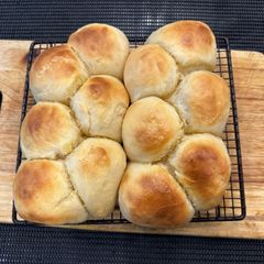 A picture of Sourdough Soft Dinner Rolls - Simple and Delicous :P Enjoy.