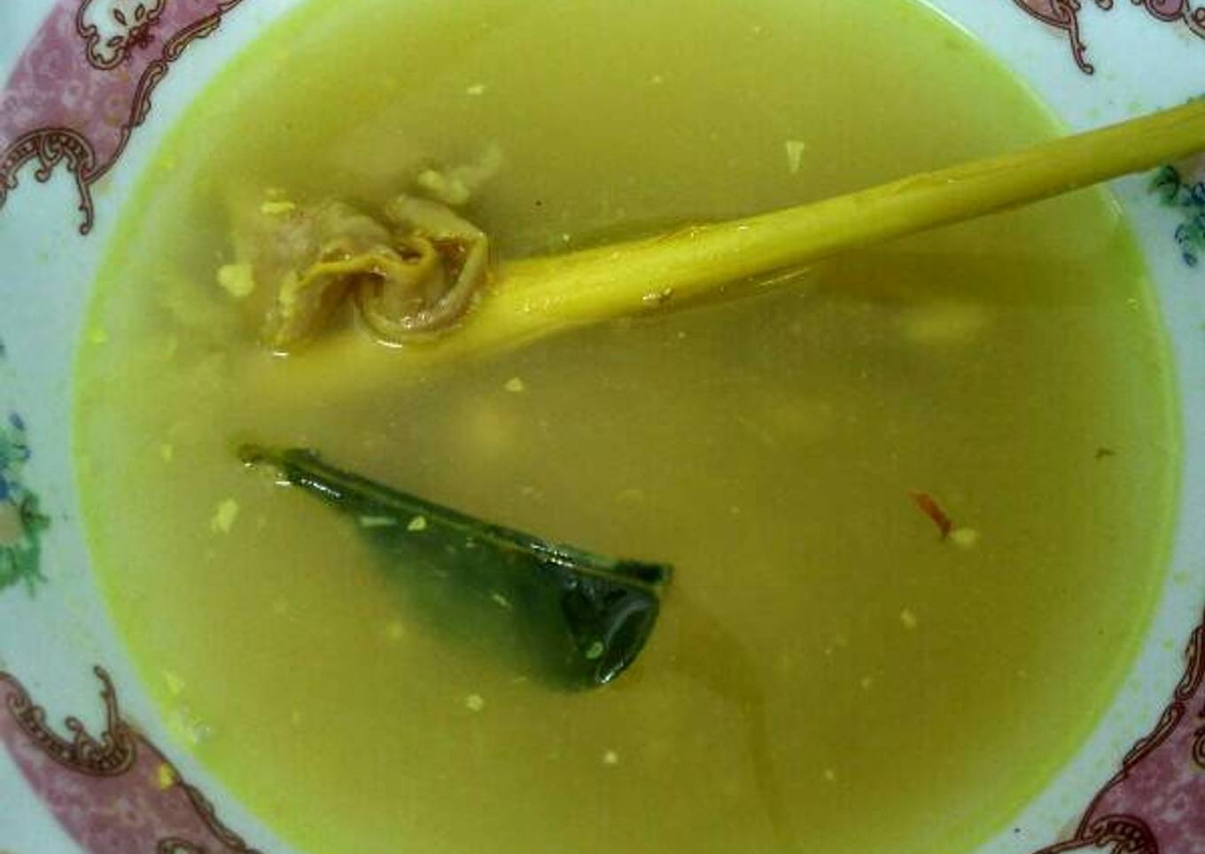 Soto daging rumahan