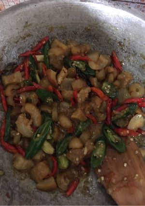 Foto resep Oseng oseng mercon kikil