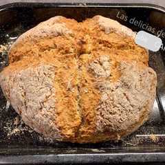 Una foto de Pan de soda irlandés I Pan sin levadura o masa madre
