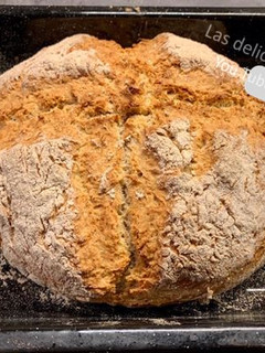Una foto de Pan de soda irlandés I Pan sin levadura o masa madre