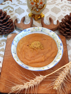عکسی از دستور کاچی سمولینا (سمید) و آرد نخودچی