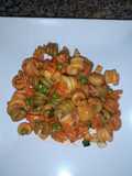 Trottoles con verduras