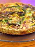 Asparagus, Swiss Chard and Goats’ Cheese Tart