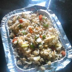 A picture of Veg fride rice.