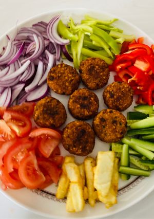 A picture of Baked Falafel.