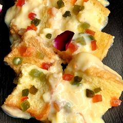 Doodh Bread custard A picture of Doodh Bread custard.
