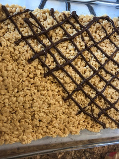 A picture of Peanut butter Rice Krispies.