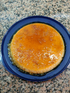 Una foto de Flan de calatrava