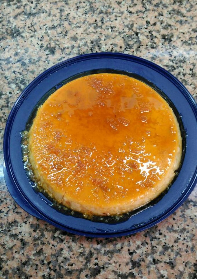 Una foto de Flan de calatrava