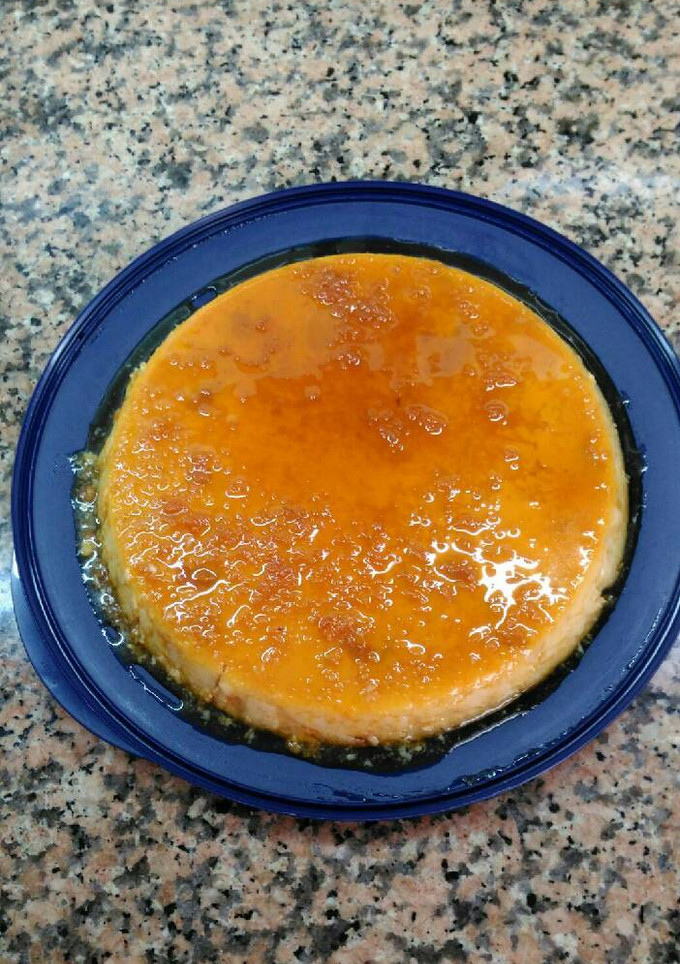 Una foto de Flan de calatrava