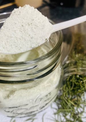 A picture of Rosemary Salt.