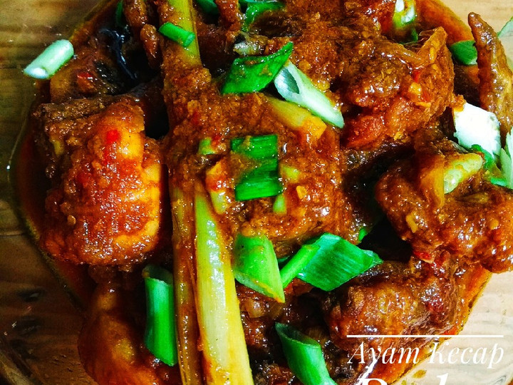 Resep Ayam Kecap Pedas Manis, Lezat Sekali