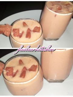Watermelon smoothie 1 ainihin hoton girkin