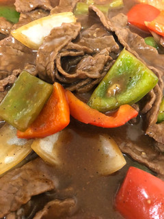 A picture of Pepper Steak.