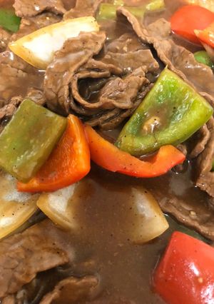 A picture of Pepper Steak.