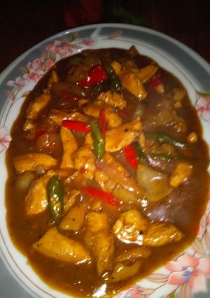 Foto resep Ayam kecap pedas manis