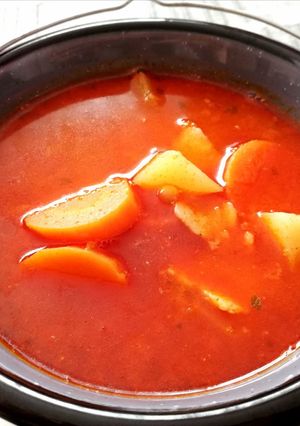 Krumplileves recept fotója