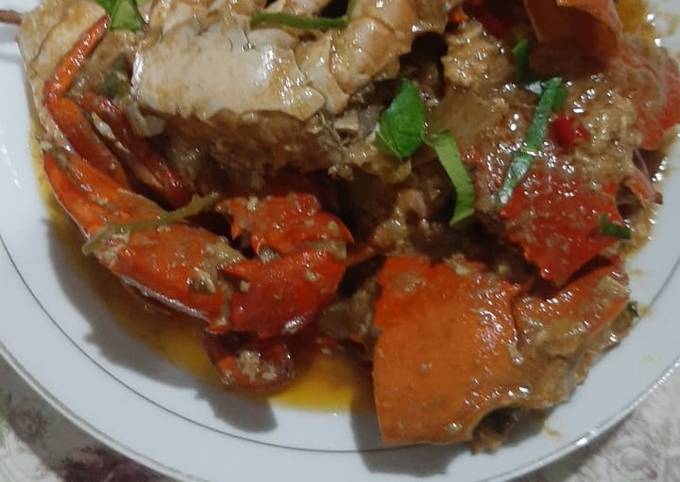 π¦ kepiting saos asam manis Padang manis ala restoran
