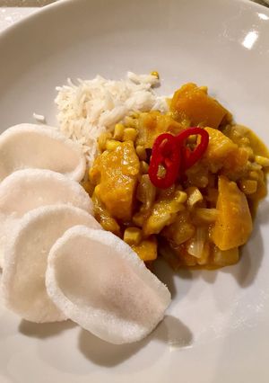 A picture of Autumn Squash Curry.
