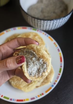 Une photo de Tartinade de la mer et blinis