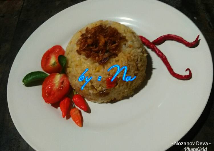 Langkah mengolah Nasgor Mawut Deva #BikinRamadhanBerkesan Anti Gagal