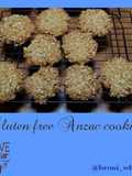 Gluten free Anzac cookies