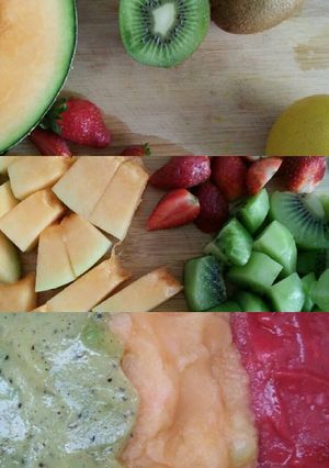 Foto resep Homemade Fruit Sorbet