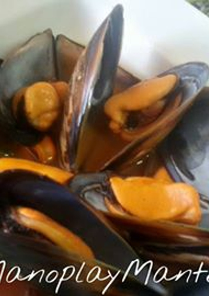 Una foto de Mejillones con pimentón GME, GMF y tradicional