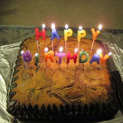 A picture of Choco-Vanilla Buttermilk Cake.