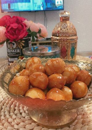 صورة لوصفة لقيمات