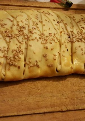 Una foto de Trenza rellena