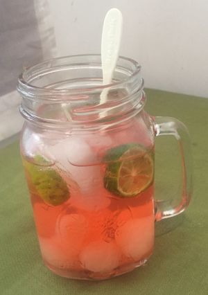 Foto resep Es jeruk kelengkeng